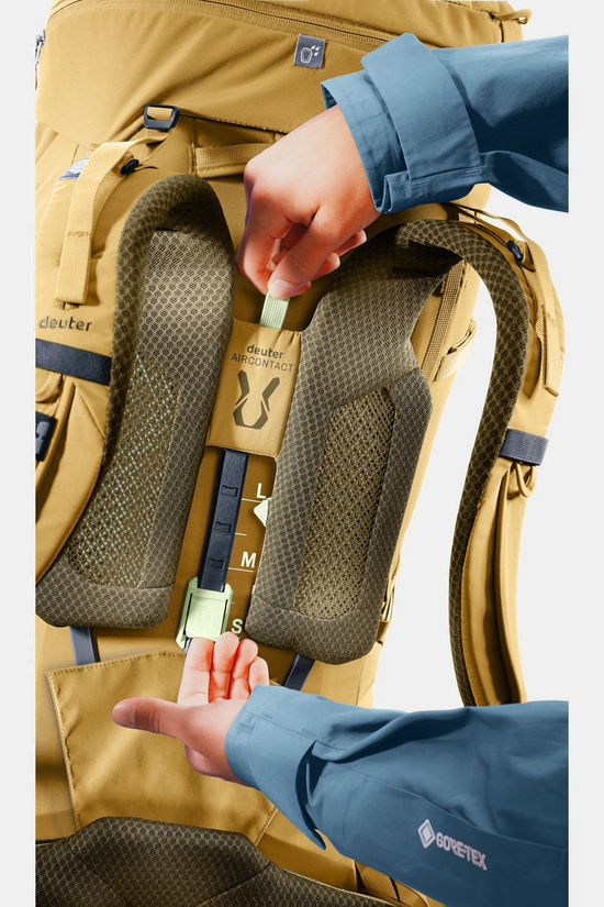 Deuter Rugzak Aircontact Core 60+10 Savanna-Nori