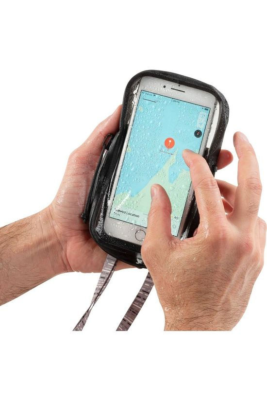 Nite Ize Sac Étanche Runoff Waterproof Phone Case Charcoal