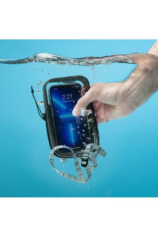 Nite Ize Sac Étanche Runoff Waterproof Phone Case Charcoal