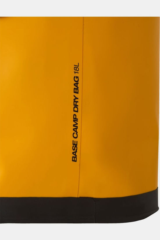 The North Face Waterdichte Zak Base Camp Dry Bag 18L Summit Gold/Tnf Black