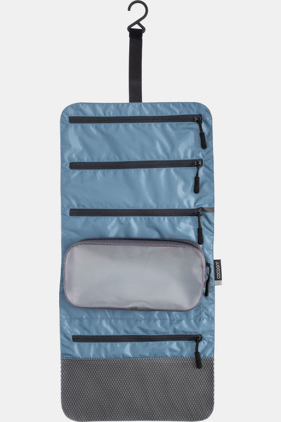 Cocoon Toilettas Hanging Toiletry Kit - Minimalist Light black/blue
