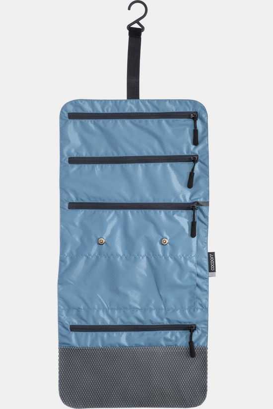 Cocoon Toilettas Hanging Toiletry Kit - Minimalist Light black/blue