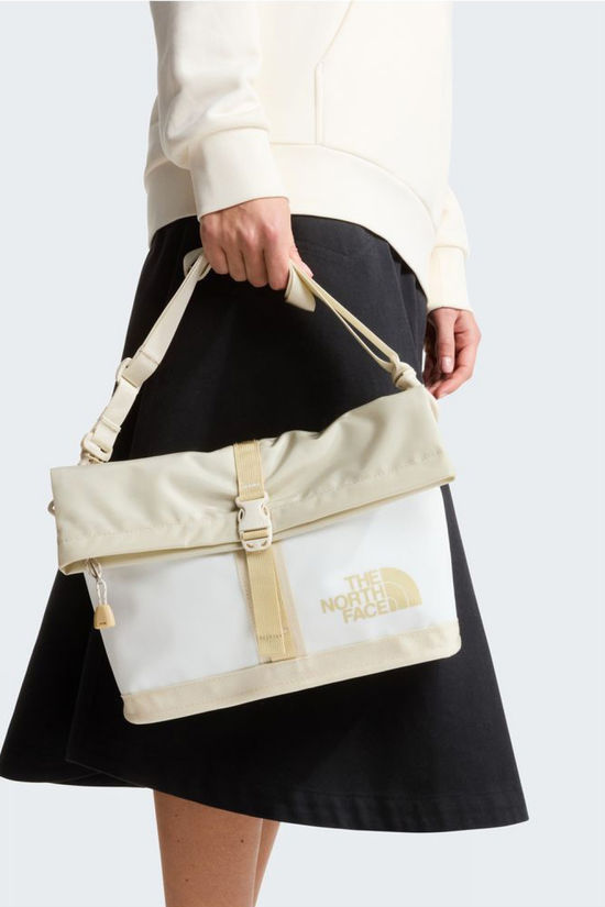 The North Face Opbergsysteem Base Camp Shoulder Bag White Ash/Calacatta/Pal