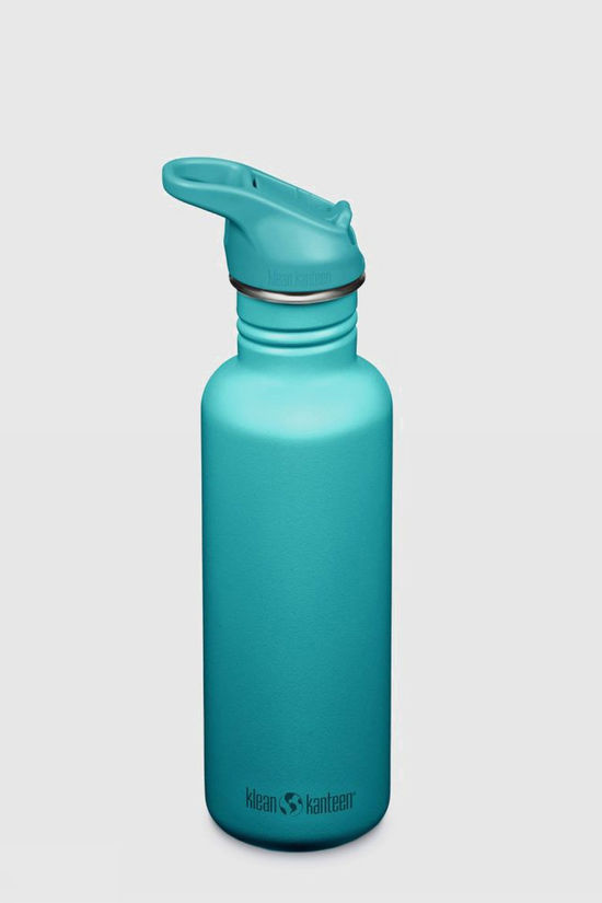 Klean Kanteen Gourde Drinkfles Classic 800Ml/27Oz Met Flip/Sportdop Baltic