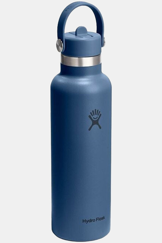Hydro Flask Drinkfles 21 Oz / 621 ml Standard Flex Straw Cap Harbor Blue