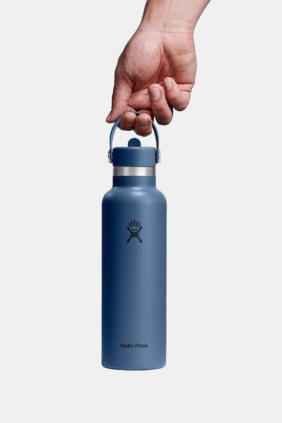 Hydro Flask Drinkfles 21 Oz / 621 ml Standard Flex Straw Cap Harbor Blue