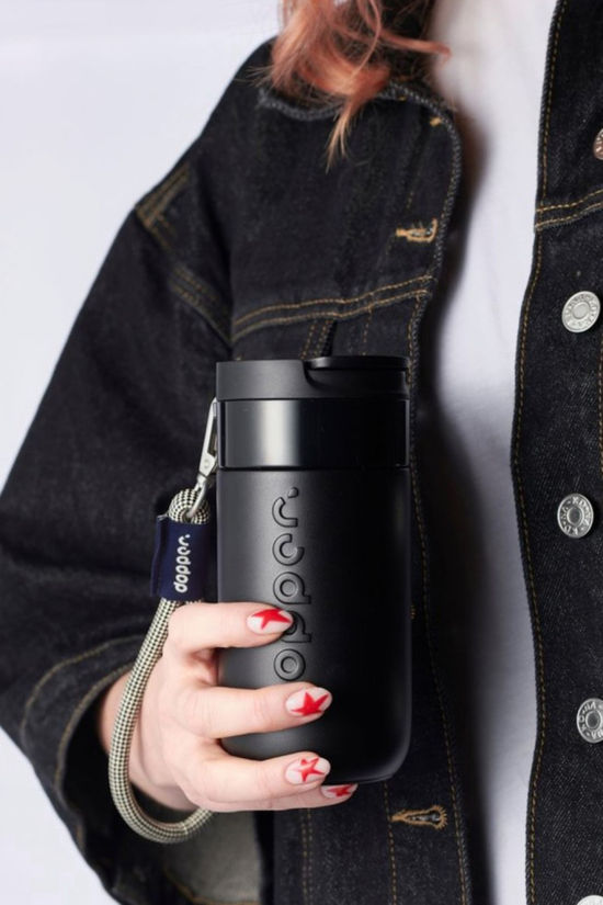 Dopper Drinkfles Travel Mug (300 Ml) Blazing Black