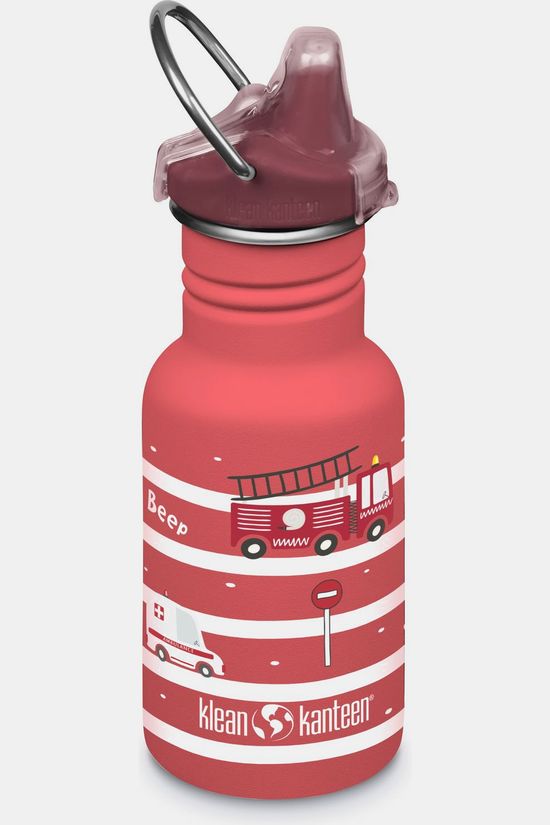 Klean Kanteen Gourde Kid Classic Narrow 12Oz (W/ Kid Sippy Cap) Fire Trucks