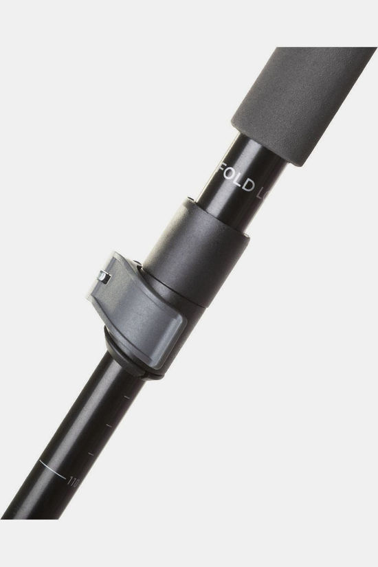 Trekmates Bâton De Randonnée Fold Lock Pole Black