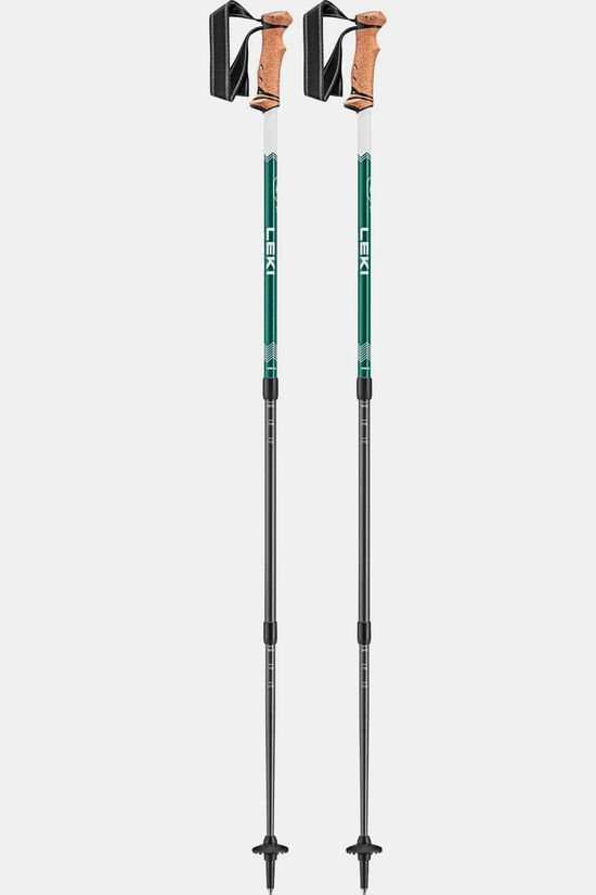 Leki Bâton De Randonnée Trail Deep Aqua-White