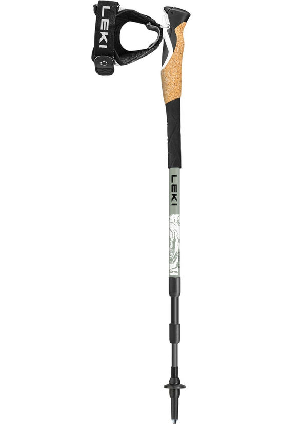 Leki Bâton De Randonnée Cross Hike Carbon Olive Green/Black