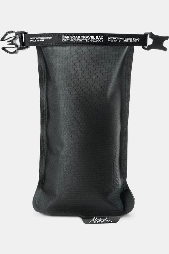 Matador Accessoire De Voyage Flatpak Soap Bar Case Charcoal