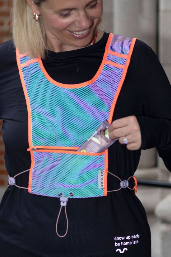 Gofluo Gilet Peres Iridescent Grey