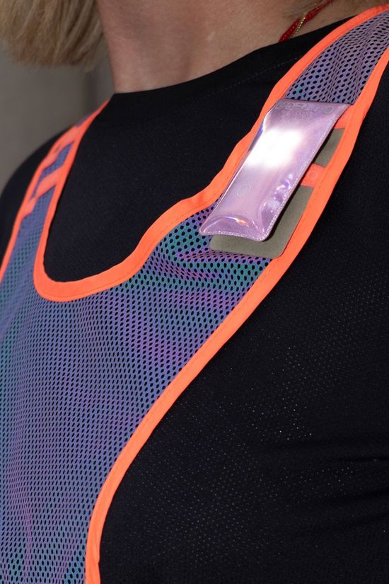 Gofluo Gilet Peres Iridescent Grey