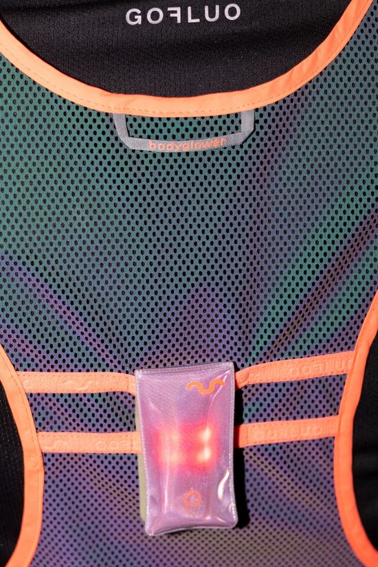 Gofluo Gilet Peres Iridescent Grey