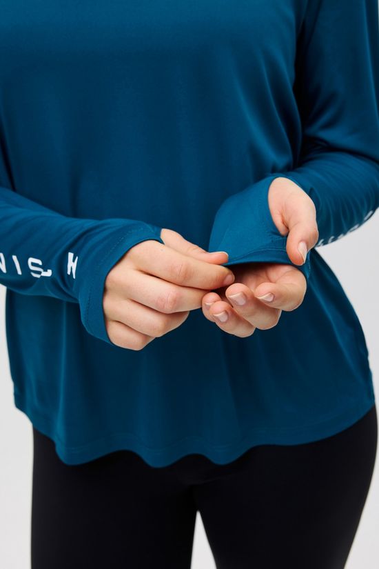 Röhnisch T-Shirt Team Logo Long Sleeve Legion Blue