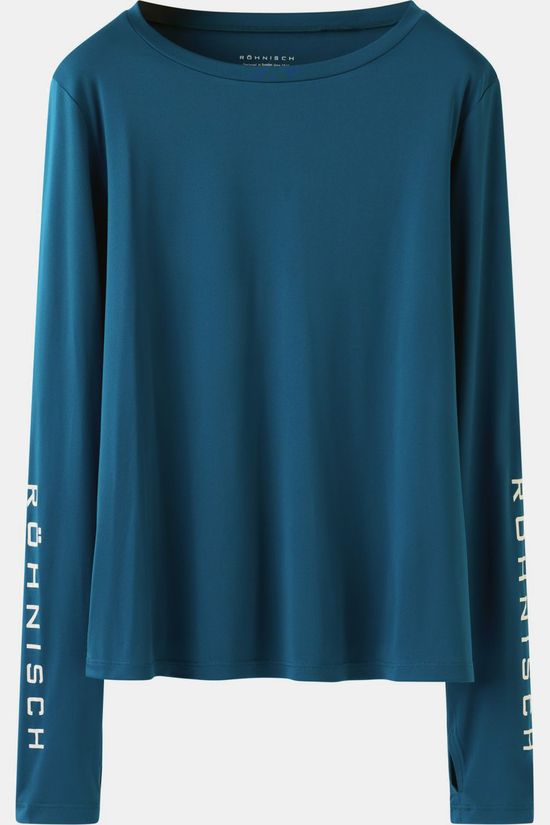 Röhnisch T-Shirt Team Logo Long Sleeve Legion Blue