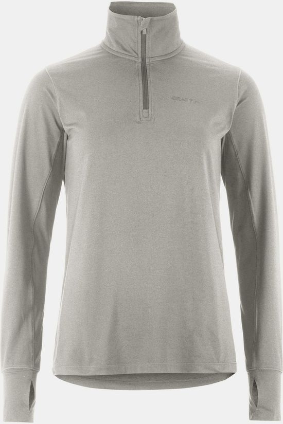 Craft T-Shirt Flow Hz Ls W Grey Melange