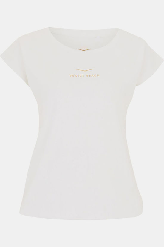 Venice Beach T-Shirt Wonder Cloud White