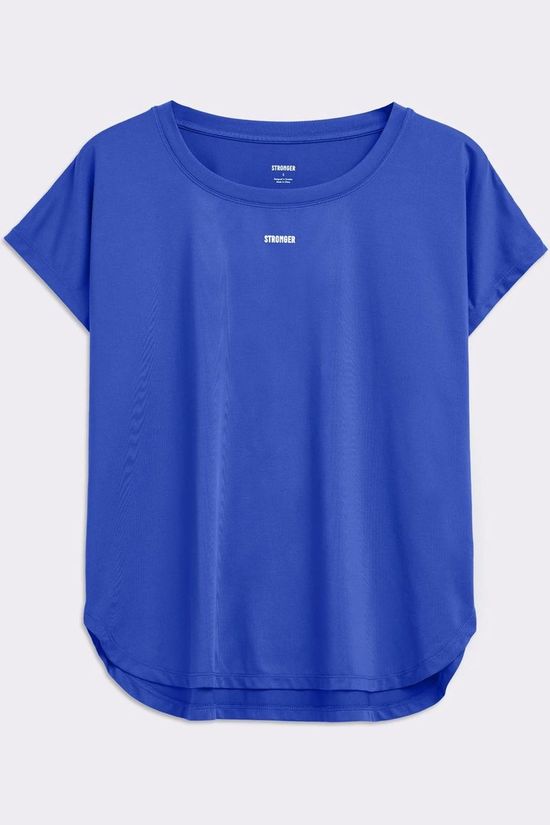 Stronger T-Shirt Drop Stronger Blue