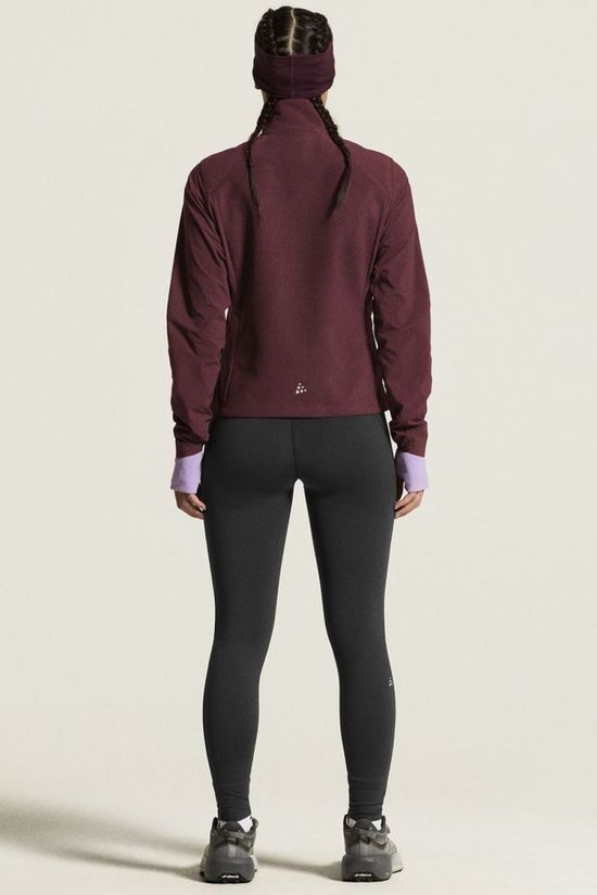 Craft Cardigan Fleece Jersey Jacket W Dk Fig