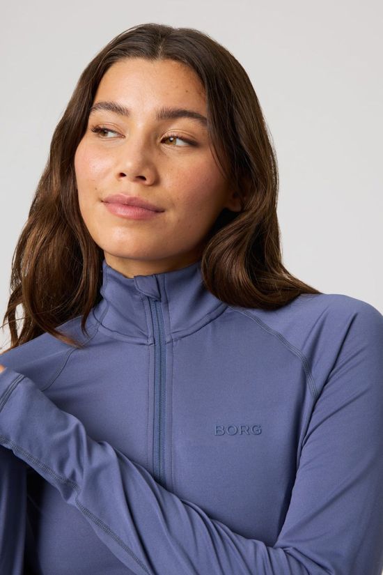 Bjorn Borg Pull Borg Full Zip Midlayer Nightshadow Blue