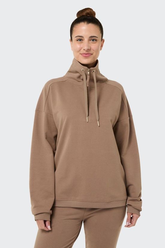 Venice Beach Pull Vb_Caroline 4021 Ob Sweatshirt Nubuk