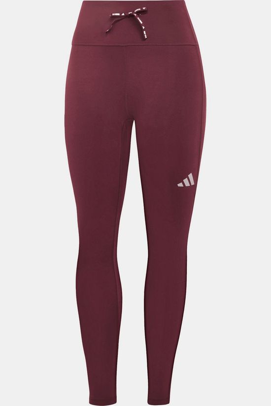 adidas Sportlegging Run Ess 1/1 L Maroon