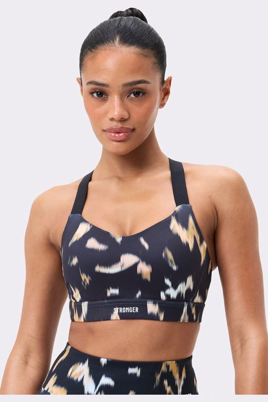 Stronger Sport Bh Power Sports Bra Savannah Print