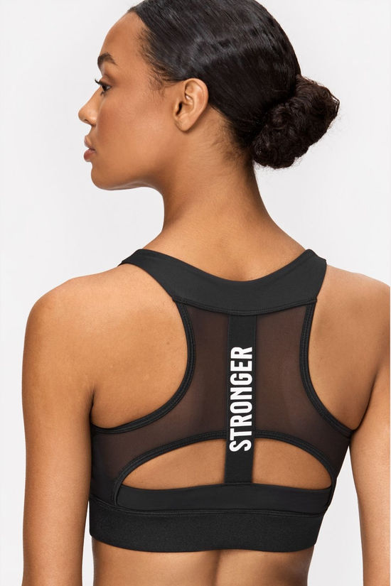 Stronger Sport Bh Bounce Sports Bra Black