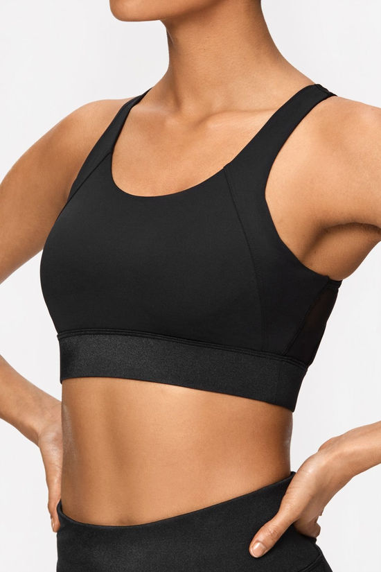Stronger Sport Bh Bounce Sports Bra Black
