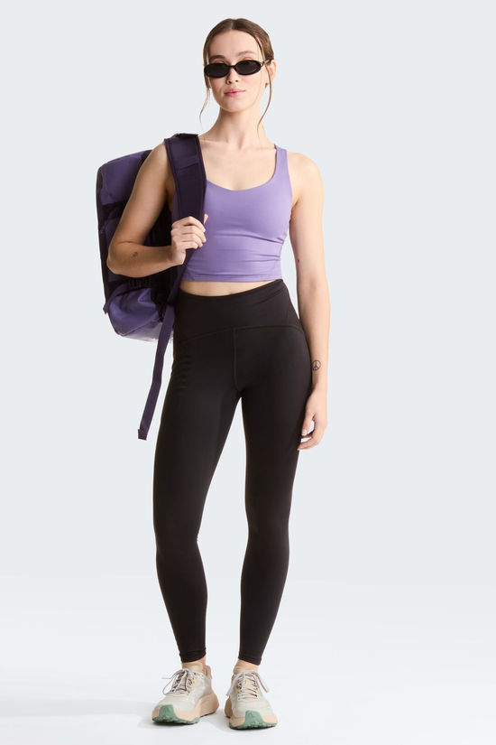 The North Face Sport Bh W Jaida Long Line Bra Grounded Plum