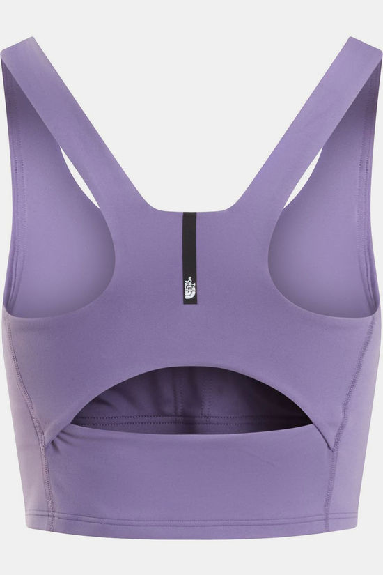 The North Face Sport Bh W Jaida Long Line Bra Grounded Plum