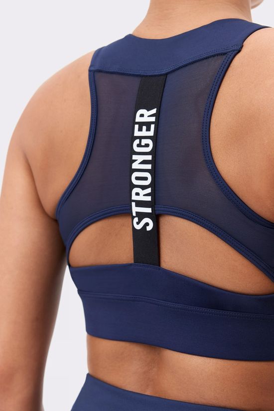 Stronger Brassière Bounce Navy Blazer