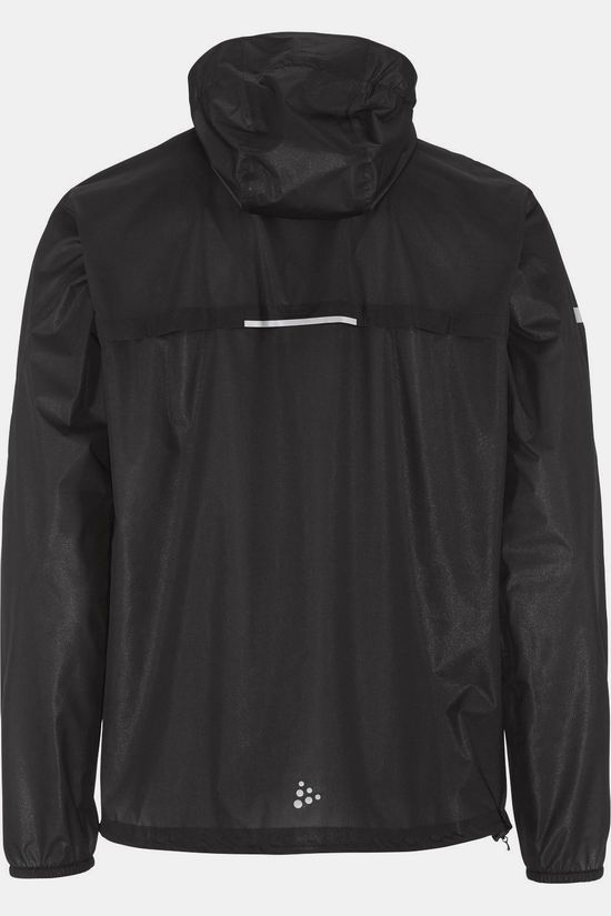 Craft Regenjas Pro Hydro Lightweight Jacket M Black/Black