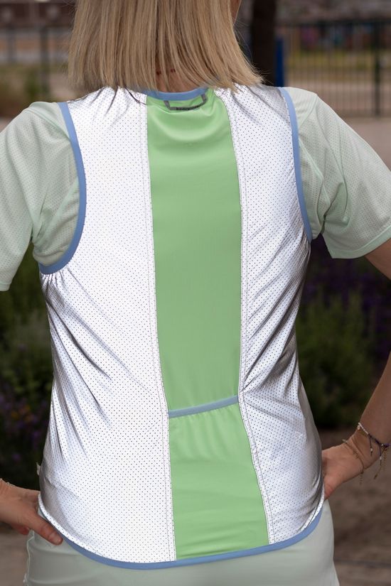Gofluo Gilet Joan Grey Reflective