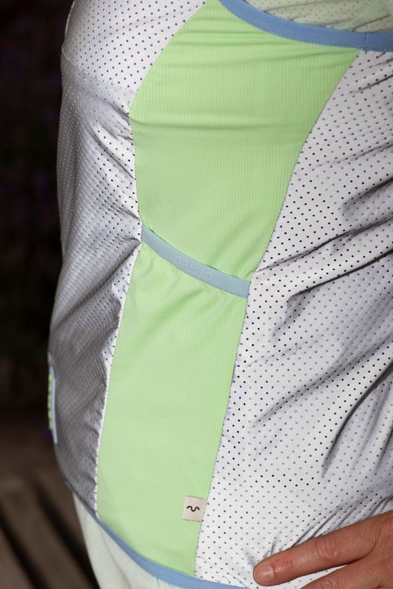 Gofluo Gilet Joan Grey Reflective