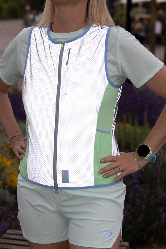 Gofluo Gilet Joan Grey Reflective