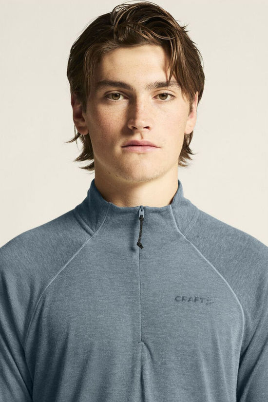 Craft T-Shirt Wool Ls M Real/Melange