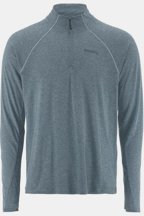Craft T-Shirt Wool Ls M Real/Melange