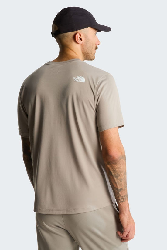 The North Face T-Shirt M 24/7 S/S Tee Logo Graphic Reg Stone Slab