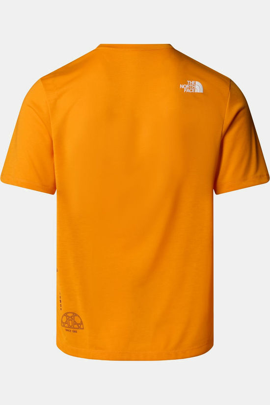 The North Face T-Shirt M Multiple Placement Ss Tee-Graphic orange