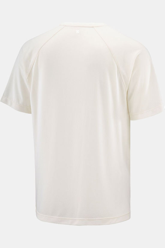 Salomon T-Shirt Shkout Core Ss Tee M Whisper White