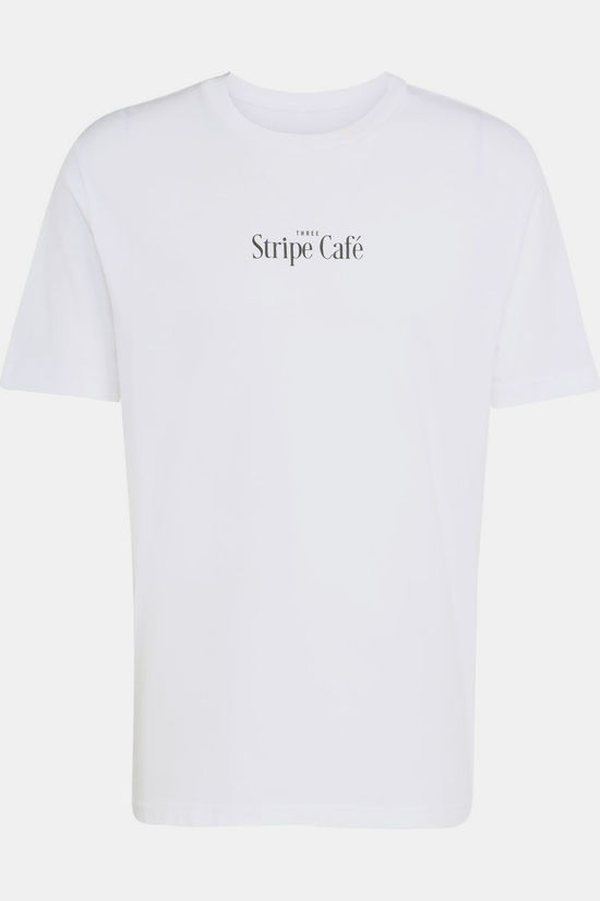 adidas T-Shirt M Donut Box T White