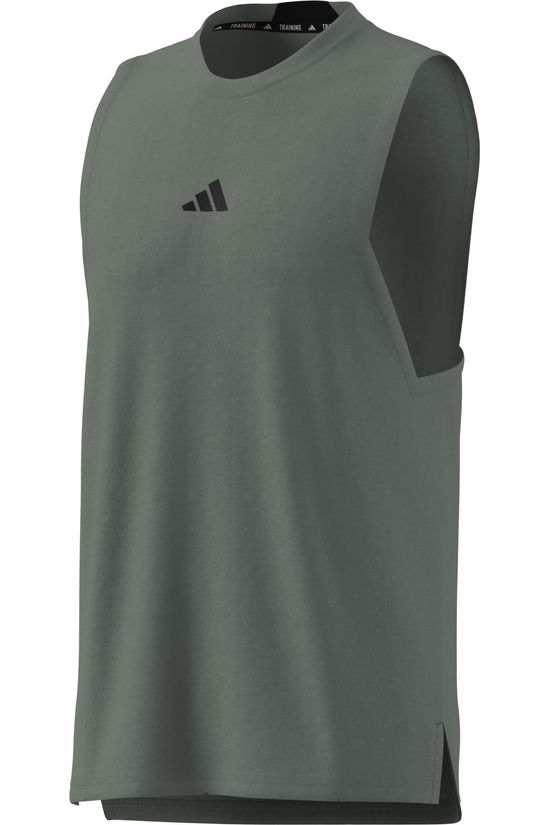 adidas Débardeur D4T Tank Silver Green