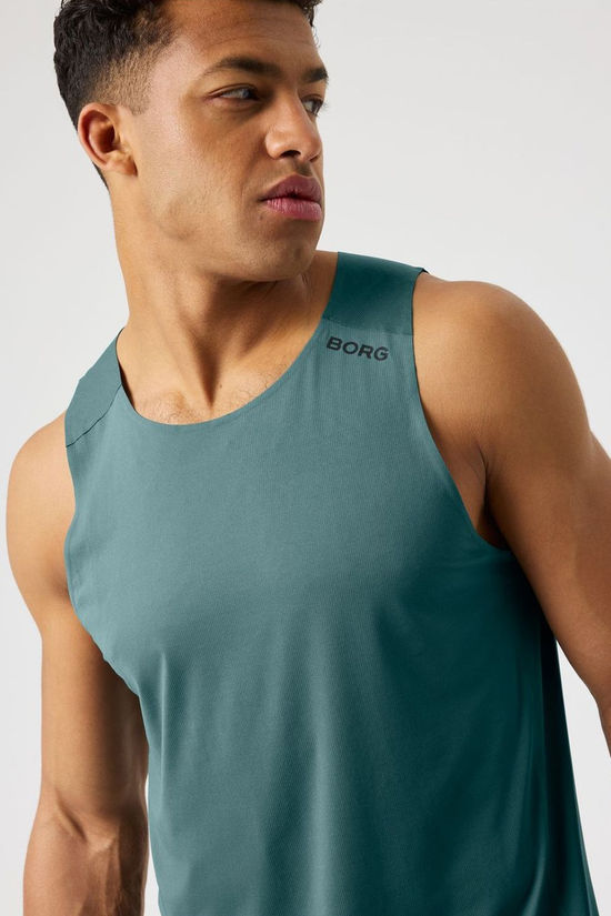 Bjorn Borg Débardeur Borg Feather Tank Balsam Green