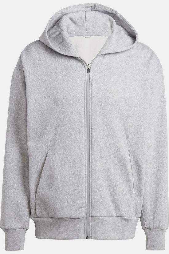 adidas Cardigan M A Szn Fl Fz Medium Grey Heather