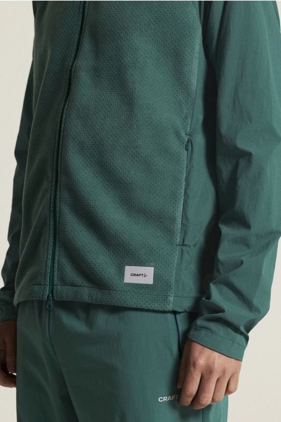 Craft Cardigan Fleece Jersey Jacket M Peridot