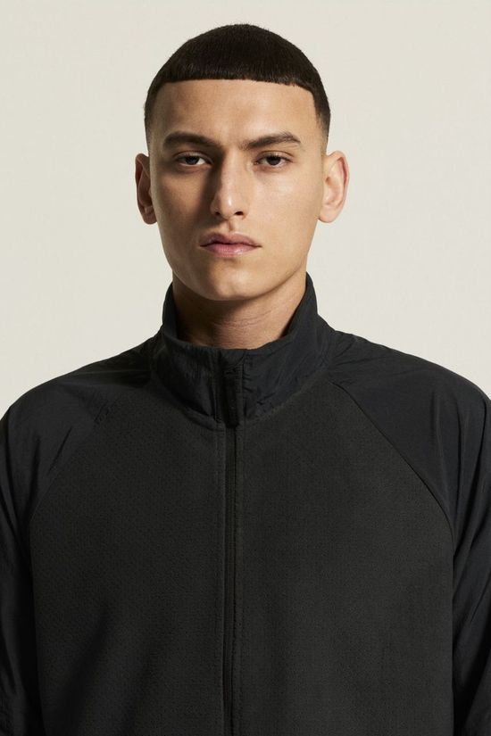 Craft Cardigan Fleece Jersey Jacket M Black