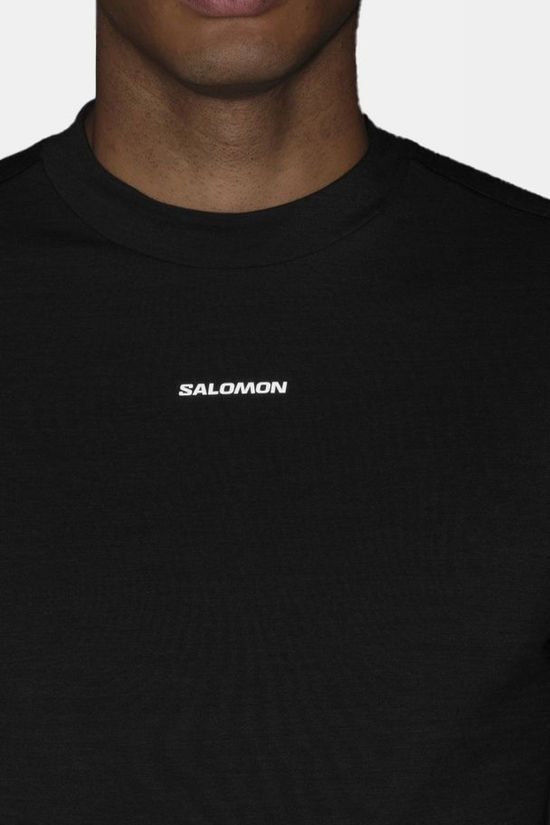 Salomon Pull Sense Merino Ls M Deep Black